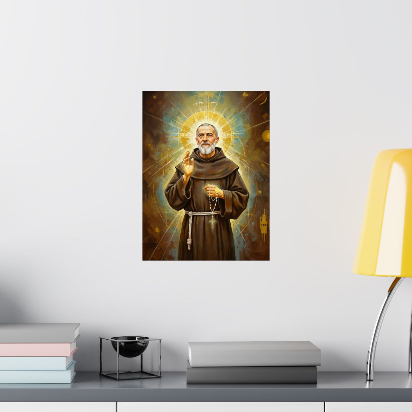 St. Padre Pio - Matte Poster