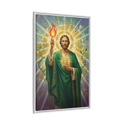 Framed Canvas – St. Jude | Contemporary Sacred Art