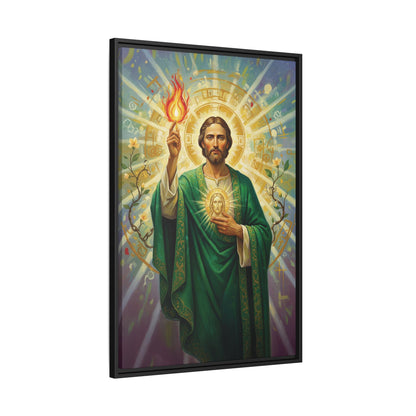 Framed Canvas – St. Jude | Contemporary Sacred Art