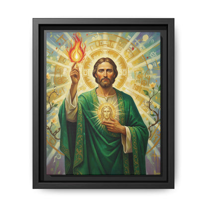 Framed Canvas – St. Jude | Contemporary Sacred Art
