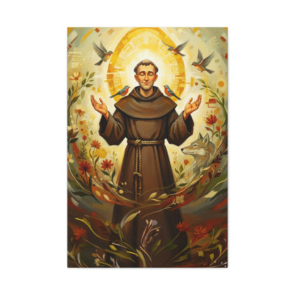 St. Francis of Assisi - Stretched Canvas