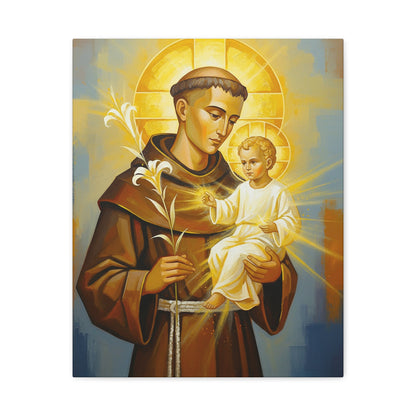 St. Anthony of Padua - Stretched Canvas