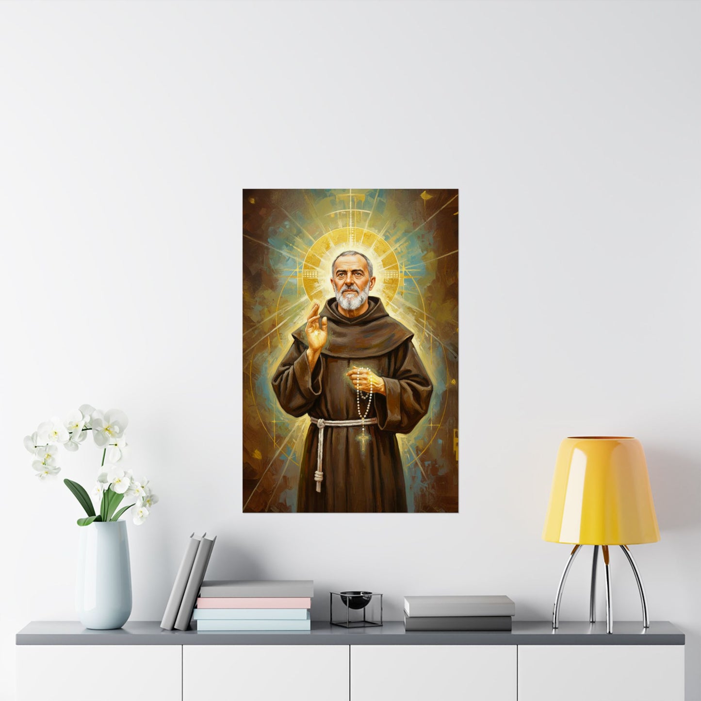 St. Padre Pio - Matte Poster