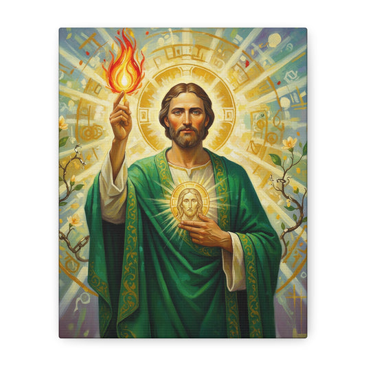Stretched Canvas - St. Jude | Contemporary Sacred Art