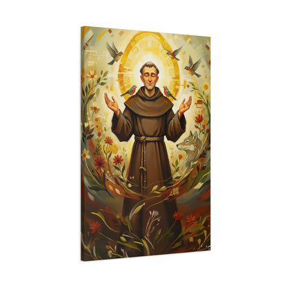 St. Francis of Assisi - Stretched Canvas