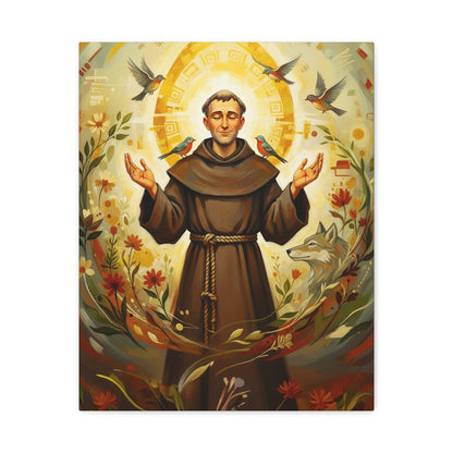 St. Francis of Assisi - Stretched Canvas